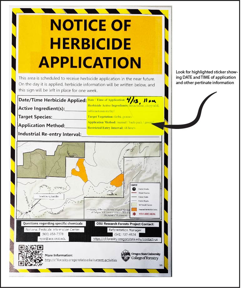 Herbicide.jpg | Research Forests