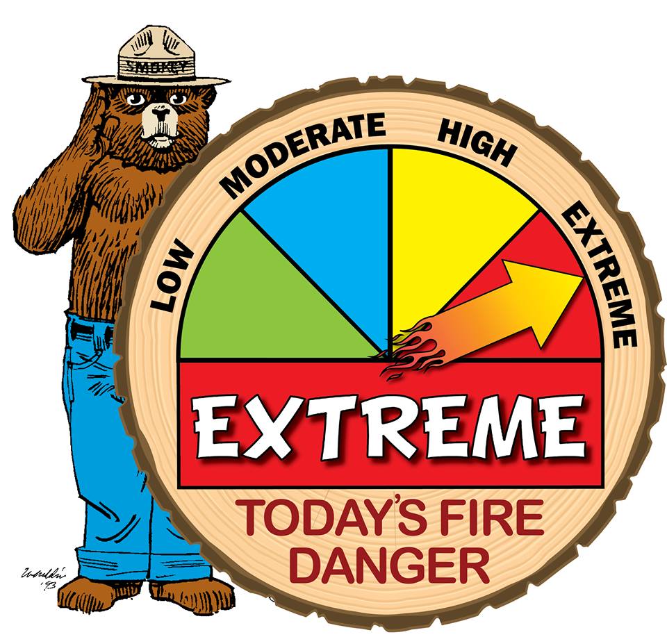 Extreme Fire Danger Rating, beginning Saturday, 9/5 | Research Forests